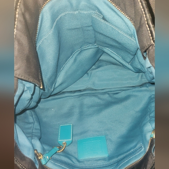 Coach Bags Coach Hampton Black Nylon Tote Bag Large Shopper Purse